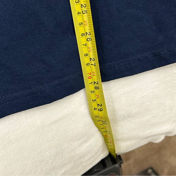 Los Angeles LA Galaxy MLS Soccer Navy Blue Adidas The Go-To Tee Shirt Men’s - Picture 11 of 12